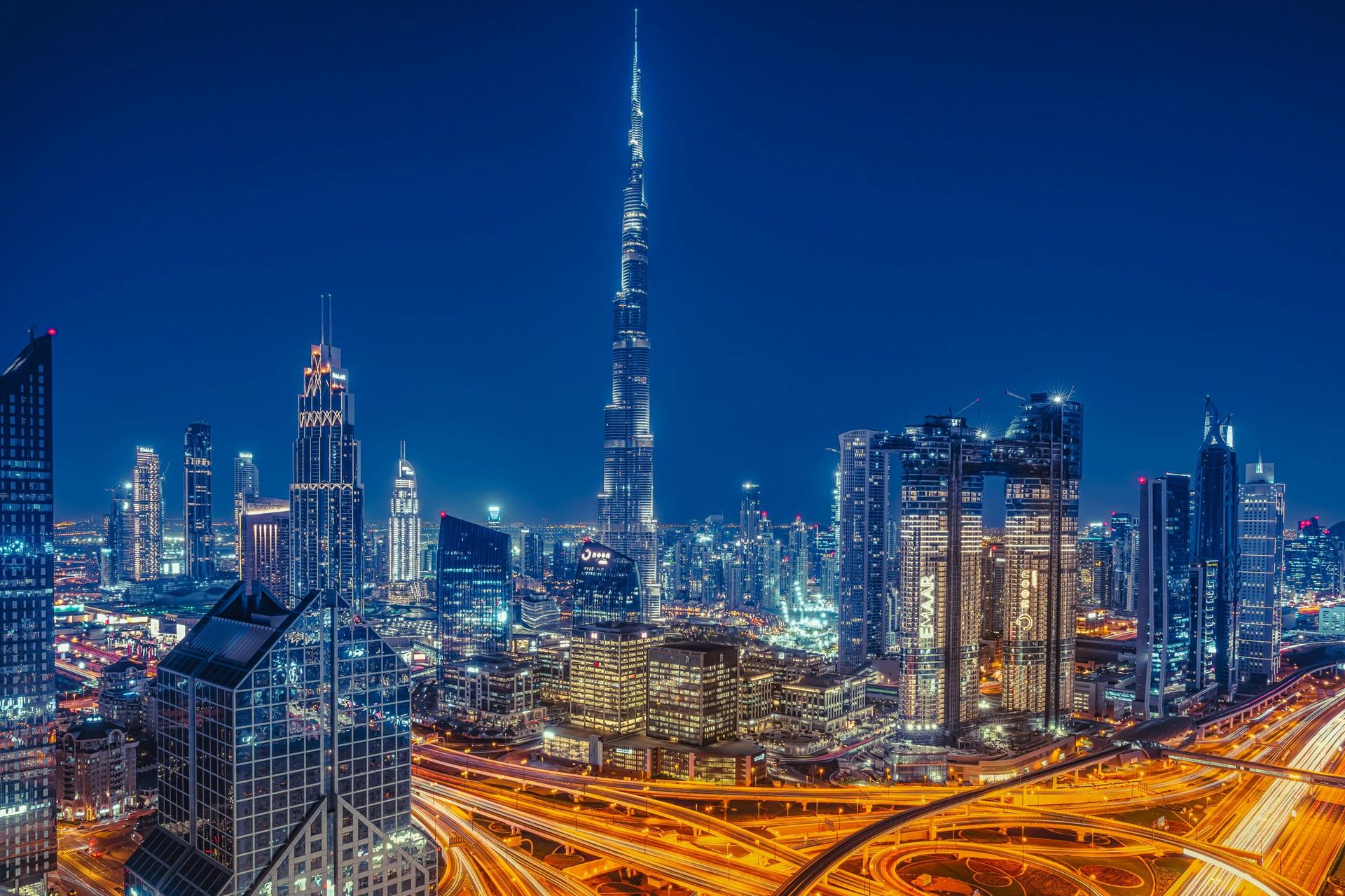 Dubai cityscape symbolizing the dynamic business environment and software outsourcing opportunities in the UAE